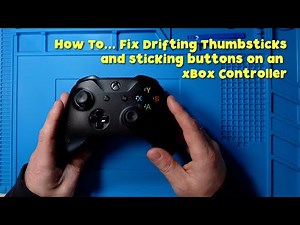 How To - Fix Drifting Thumbsticks and sticking buttons on an xBox One Controller - Cleaning Guide