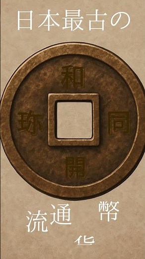 8月29日 歴史カレンダー #和同開珎 #奈良時代 #貨幣経済 #今日は何の日 #日本史 #歴史ショート #shorts