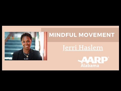 AARP Mindful Movement Work Out Session - Chair Exercises with Weights