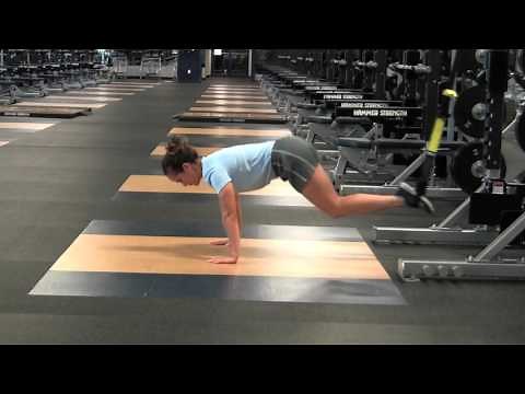 TRX Reverse Crunch Progression