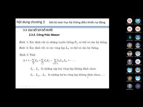 Buổi 4 Lý thuyết điều khiển tự động HUST Đại học Bách Khoa Hà Nội