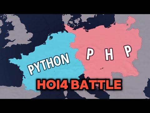 Code Clash: Python vs PHP — Hoi4 Timelapse