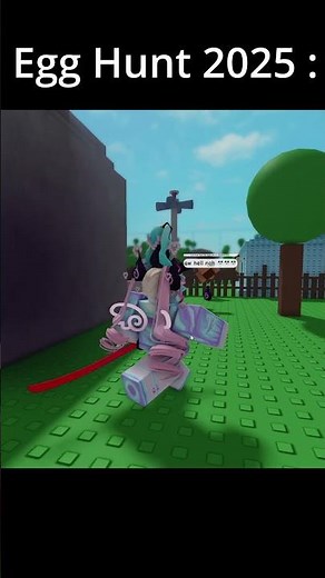 Roblox Egg Hunt 2025 be like: