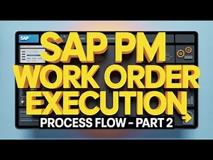 SAP PM Work Order Execution Process Flow – Step-by-Step Tutorial (Part 2)