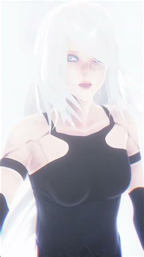 【MMD】WAVE NieR Automata【2B 9S A2】#shorts #mmd