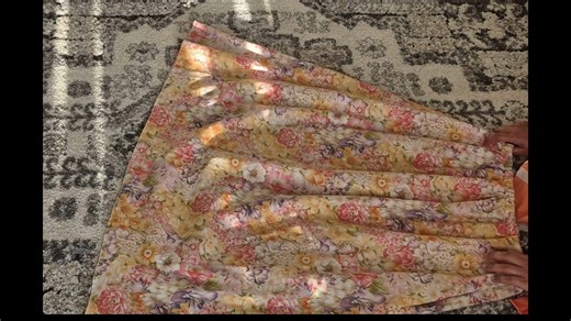 Perfect beginners project! Easy Skirt with Pockets cutting and stitching in lessthan 1hour