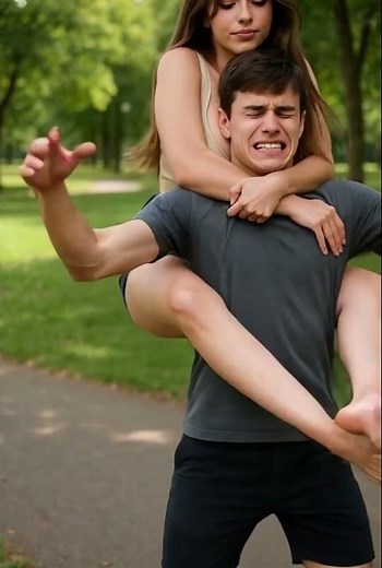 woman strangle man to death and finish him with a neckbreak