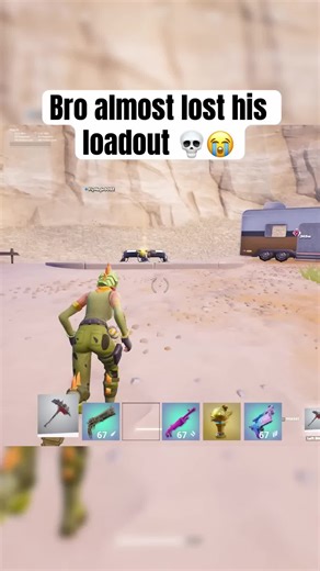 Bro barely saved the loot 😭🙏 #fortnite #fortniteshorts #gaming | fortnite clips
