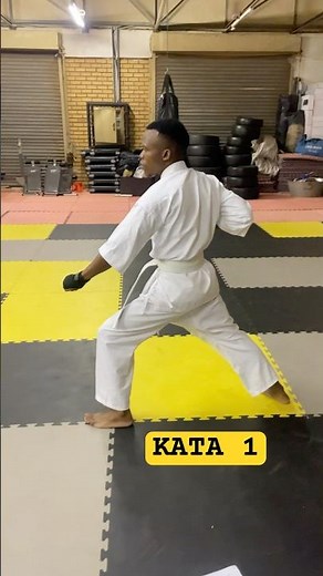 My First Karate Kata | Beginner Learns Kata 1 🔥🥋 #KarateJourney #kata #kyokushin #karate