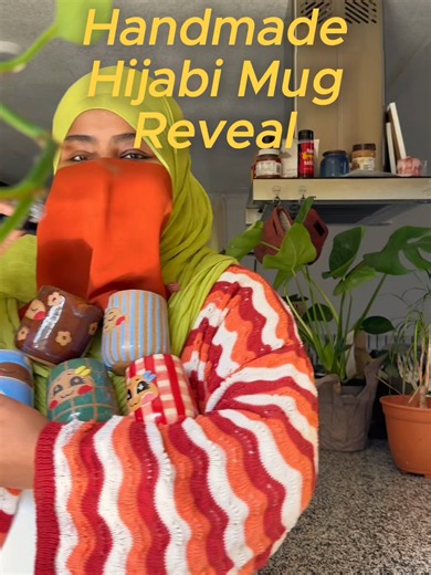Handmade Hijabi Mug Reveal — Pottery Drop July 1