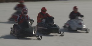 Pro Vintage Racing series shows fun competition with classic snowmobile rides