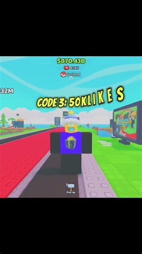 Roblox codes in YouTuber Tycoon #roblox #codes #shorts
