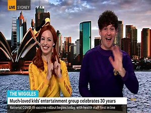The Wiggles On ABC News Breakfast - 22nd February, 2021