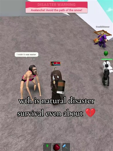 Exploring Natural Disaster Survival in Roblox