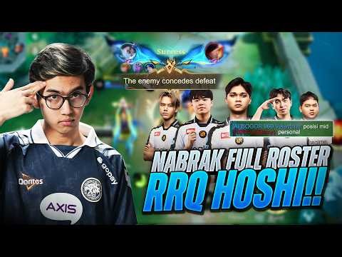 DI PRANK KETIDURAN AUTO PICK !!! NABRAK FULL ROSTER RRQ HOSHI S17 !!!