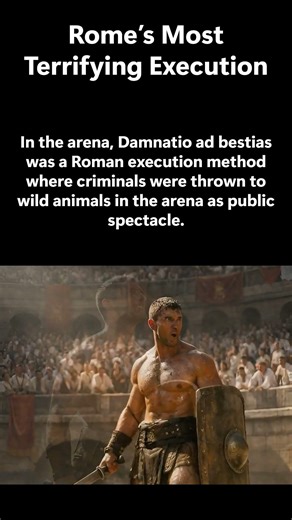 Rome’s Most Terrifying Execution #AncientRome #RomanEmpire #RomanHistory #HistoryShorts