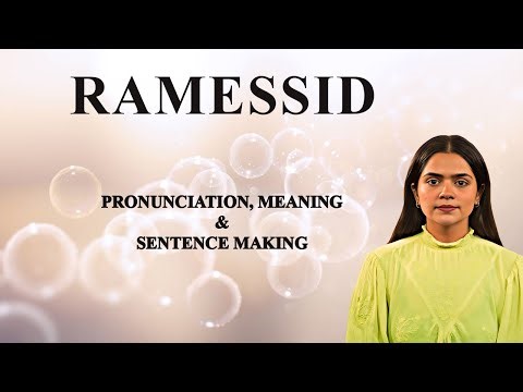 Ramessid - Meaning_&_Pronunciation_Word_World_Audio_Video_Dictionary