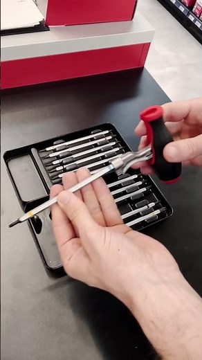 New T-handle screwdriver with bits: look how functional it can be!