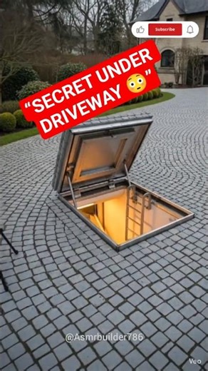 There’s a Secret Bunker Under My Driveway 😳