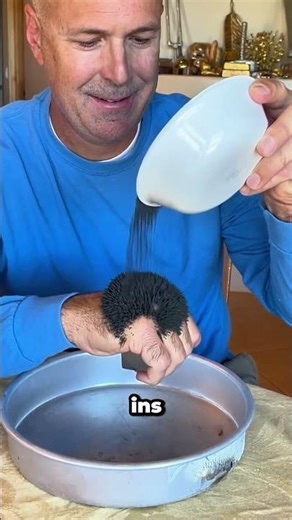 😮 Eisensand gegen Neodym-Magnet