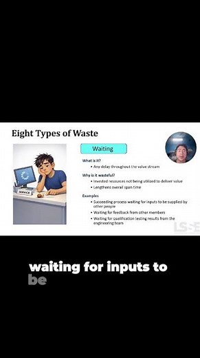 8 Types of Waste : Waiting