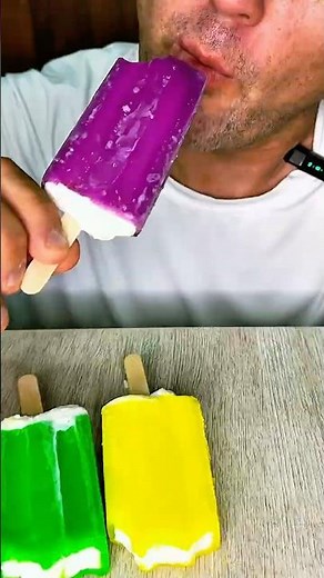 Rainbow Ice Cream Magic! ✨🍦 | Satisfying ASMR #mukbang #icecream