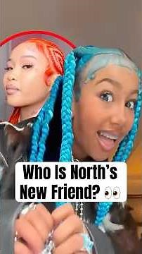 Who Is North’s New Friend? #shorts #northwest #cocamichelle
