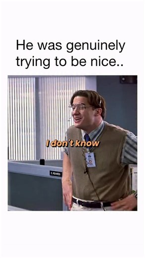 Motivational & Relatable on Instagram: "He was just trying to be friends with them 📽️: Bedazzled Desperate to gain the affection of a beautiful co-worker, Elliot (Brendan Fraser) strikes a deal with the Devil (Elizabeth Hurley) — a drop de*d gorgeous woman with a wicked sense of humor. In exchange for Elliot’s soul, she will grant him 7 wishes. But with each wish, he gets more than he asked for. 📺: Amazon Prime Video, Apple TV #motivationalquotes #motivation #thoughts #motivational #shorts #ad