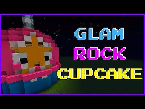 Minecraft FNAF | How to make GLAMROCK CUPCAKE!