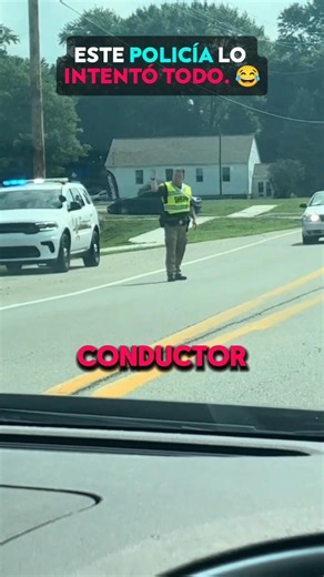 This police officer tried everything.😂#shorts #police