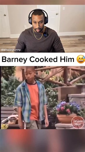 916K views · 2.3K reactions | Barney Straight Cooked Him 藍藍 #funny #fyp #comedy #react #hilarious #reels #viral | Whoizrjfunny | Facebook