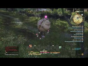 FINAL FANTASY XIV Fat Moogle Mount Preview