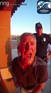 one package causes chaos 🎁🤣🎨 (caught on ring camera)