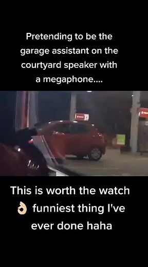 Hilarious Megaphone Pranks in Garage