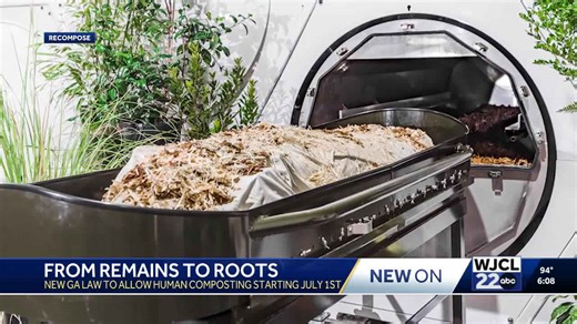 New end-of-life option in Georgia: Human composting to be permitted under state law