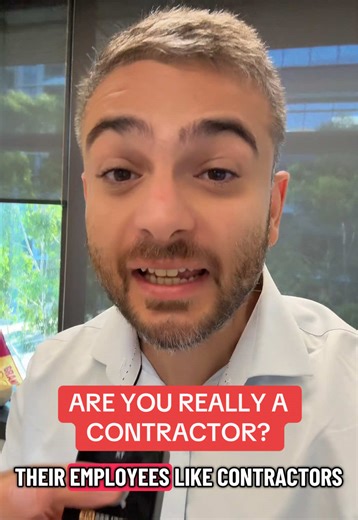 Are you really a contractor? Stay tuned. #contractor #tax #foryou #incometax #company