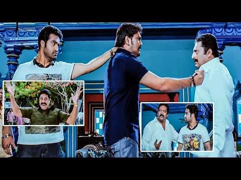 Jr Ntr , Prakash Raj , Srihari All Time Best Movie Scene | Warning Scene | @Filmetelugu