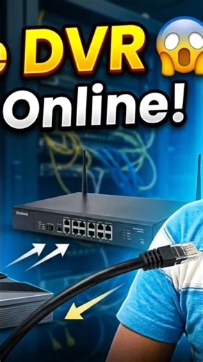 CCTV DVR WiFi Connection | Mobile se Live Dekhne ka Easy Tarika 👀