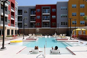 7.3K views · 84 reactions | The new Lotus apartment complex in Chinatown features a rooftop deck, a poolside DJ booth, a virtual-reality sports room and more. READ MORE→ https://bit.ly/2KIuE0W | Las Vegas Review-Journal | Facebook