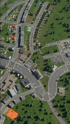 Ricreare l'intera rete autostradale del porto gigante! | Cities Skylines 2 #shorts