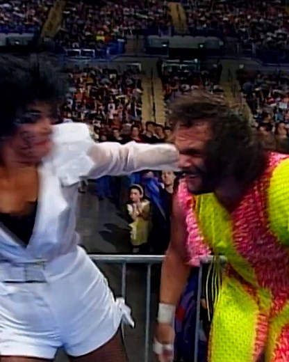 Shawn Michaels vs. "Macho Man" Randy Savage. WWE Championship on the line. WWE UK Rampage, 4/19/1992. 'Nuff said. | WWE Network