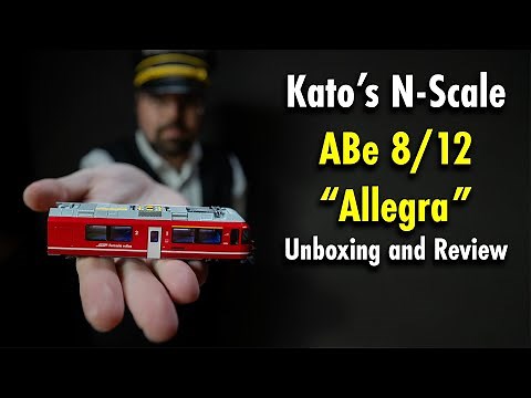 Kato's N-Scale Rhaetian Railway ABe 8/12 Allegra Review