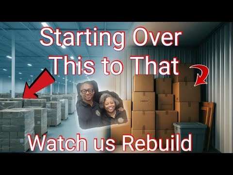 Starting Over rebuilding a Pallet Liquidation Store