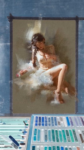 Pastel Drawing Art Gallery on Instagram: "Inverted color pastel drawing by artist Ymwyl (Douyin) — a dreamy, atmospheric figure study where reversed values create a surreal glow. Soft, diffused pastel strokes dissolve edges and enhance mood, transforming light and shadow into an expressive, almost ethereal visual experience. Artist: Ymwyl (Douyin) #pasteldrawing #pastelart #invertedcolors #figurativeart #softpastel #artprocess"