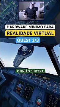 Hardware mínimo para realidade virtual #realidadevirtual #quest3 #quest2 #vr