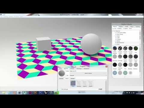 Keyshot Lesson 8 - Textures Setup