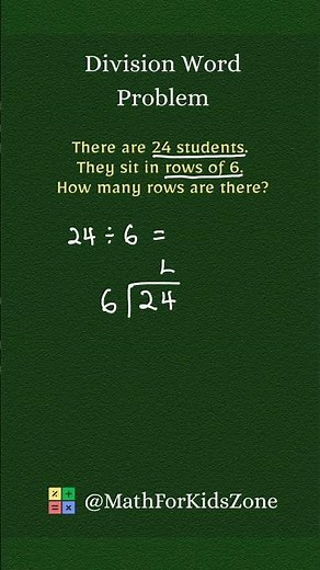 Division word problem for Grade 2 Math Worksheet ✅💯 #maths #division #mathshorts