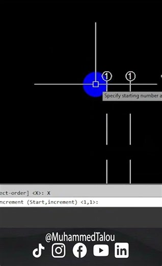 أداة Autonumber من الأدوات الجميلة بالأوتوكاد #autocad #excel #رسم_هندسي #هندسة #shotrs