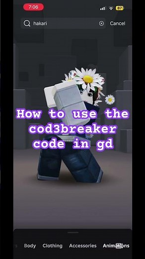 How to use code breaker code in gd