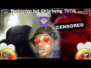 Getting FREAKY GIRLS on MonkeyApp #monkeyapp #omegle